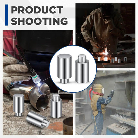 Ten Pack Welding Table Fixture Pins Five Eighths Inch By One Inch By One And A Half Inch Stop Alignment Square for welding setup