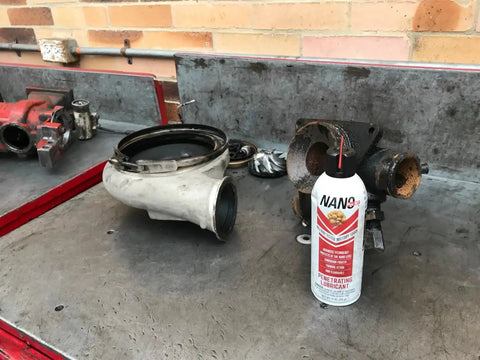 Fast Acting Penetrating Oil Spray 11 Oz For Rusted Bolts Nuts And Threads - Military Grade Lubricant With Nano Diamond Technology