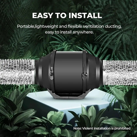 Insulated 4 Inch Dryer Vent Hose Flexible Duct 25 Feet With Stainless Steel Clamps Included Built To Last, greenery background