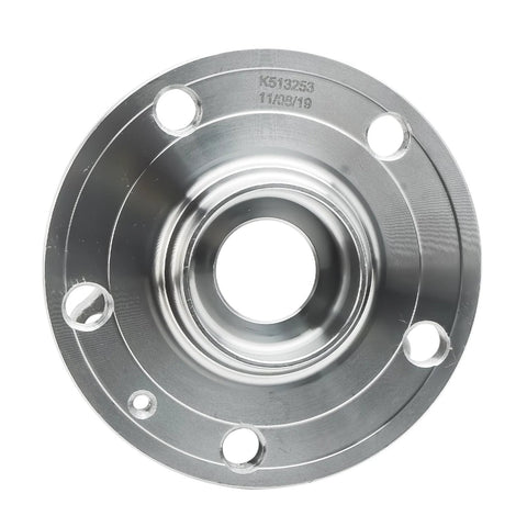 Front view of a rear wheel hub for Pair Rear Wheel Bearing Hubs Swap Fits VW Passat AWD 2006 2010 VW CC AWD 2009 2016