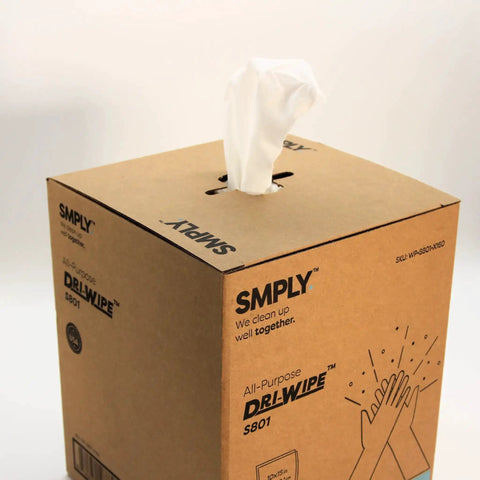 Heavy Duty Wipes 160 Count For Tools And Machinery Size 10 By 15 Inches That Tackles Heaviest Grease Without Tearing