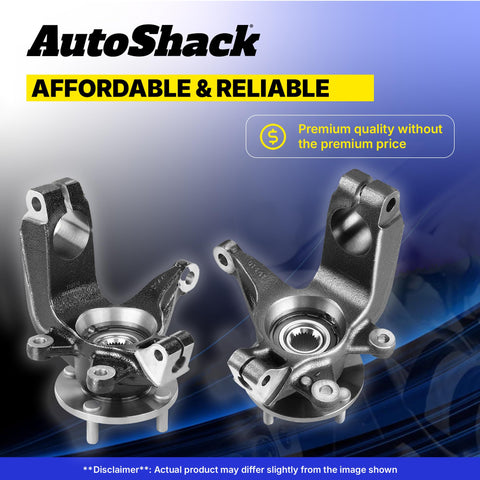 Front Steering Knuckle And Wheel Bearing Hub Assembly Right Replacement For 2010 To 2013 Ford Transit Connect