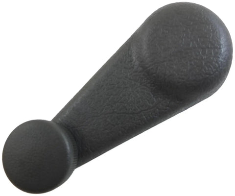 Gray Window Crank Handle for Chevrolet GMC Isuzu Vehicles, easy install replacement part with durable construction, manual window use