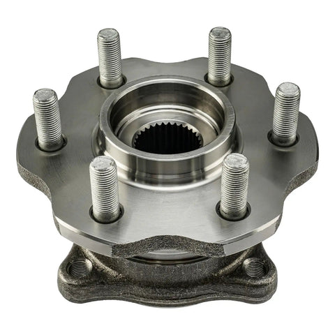 Front view of Rear Wheel Bearing And Hub Assembly 541003 Compatible With Nissan Pathfinder 2005 To 2012 And Nissan Armada 2005 To 2008 6 Lug