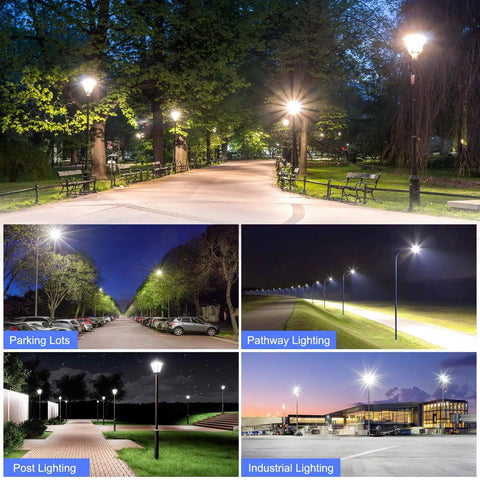 120-277VAC Photocell Sensor System For Dusk To Dawn No Fuss Auto Light Switch lighting in diverse settings like pathways and parking lots