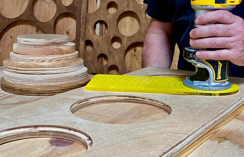 Grade A Circle Jig For Woodworking Delivers 268 Circle Cuts From One And A Half Inches To Eighteen And Three Sixteenths Inches