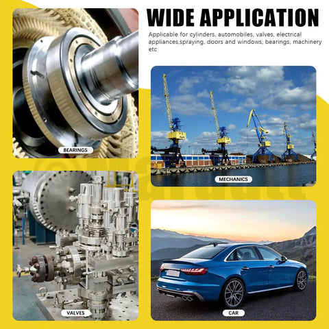 322 Piece Round Wire Snap Rings Set With 14 Sizes From 7mm To 30mm Internal C Clips Retaining Rings For Holes 65Mn Steel Durable For Mechanical DIY Projects And Quick Home Repairs shown in use for bearings, mechanics, valves, and cars.