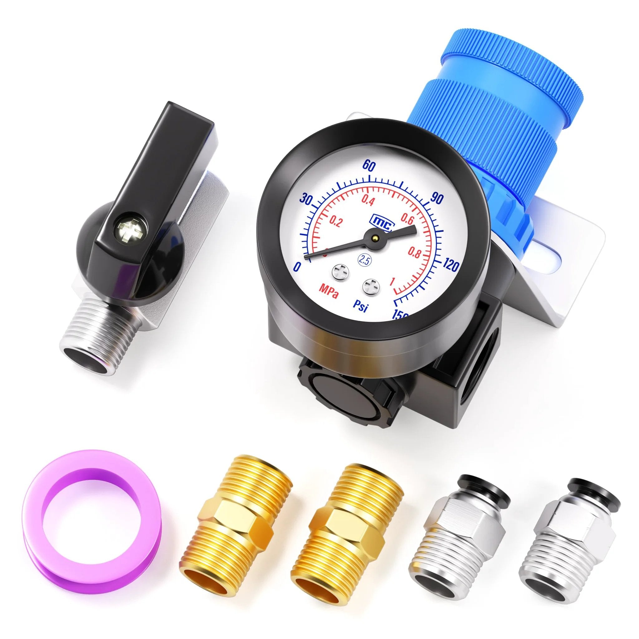 mini pressure regulator kit for air systems 🍁