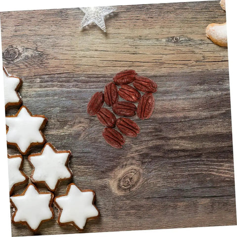Realistic Walnut Miniature Pecans Set Ten Pieces For DIY Decor And Fake Food Props Totally Cute Mini House Accessories Nut Models