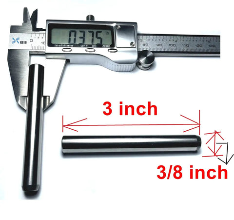 6 Pack 3 Eighth Inch Dowel Pins 3 Inch Long Shelf Pins Alloy Steel For Wood Furniture And Bunk Beds Durable Fastening Elements To Fix A Component Position