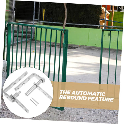 Heavy Duty Stainless Steel Pivot Hinge Set For Saloon Doors with Auto Close Function Concealed Design For Hidden Bookcase Doors