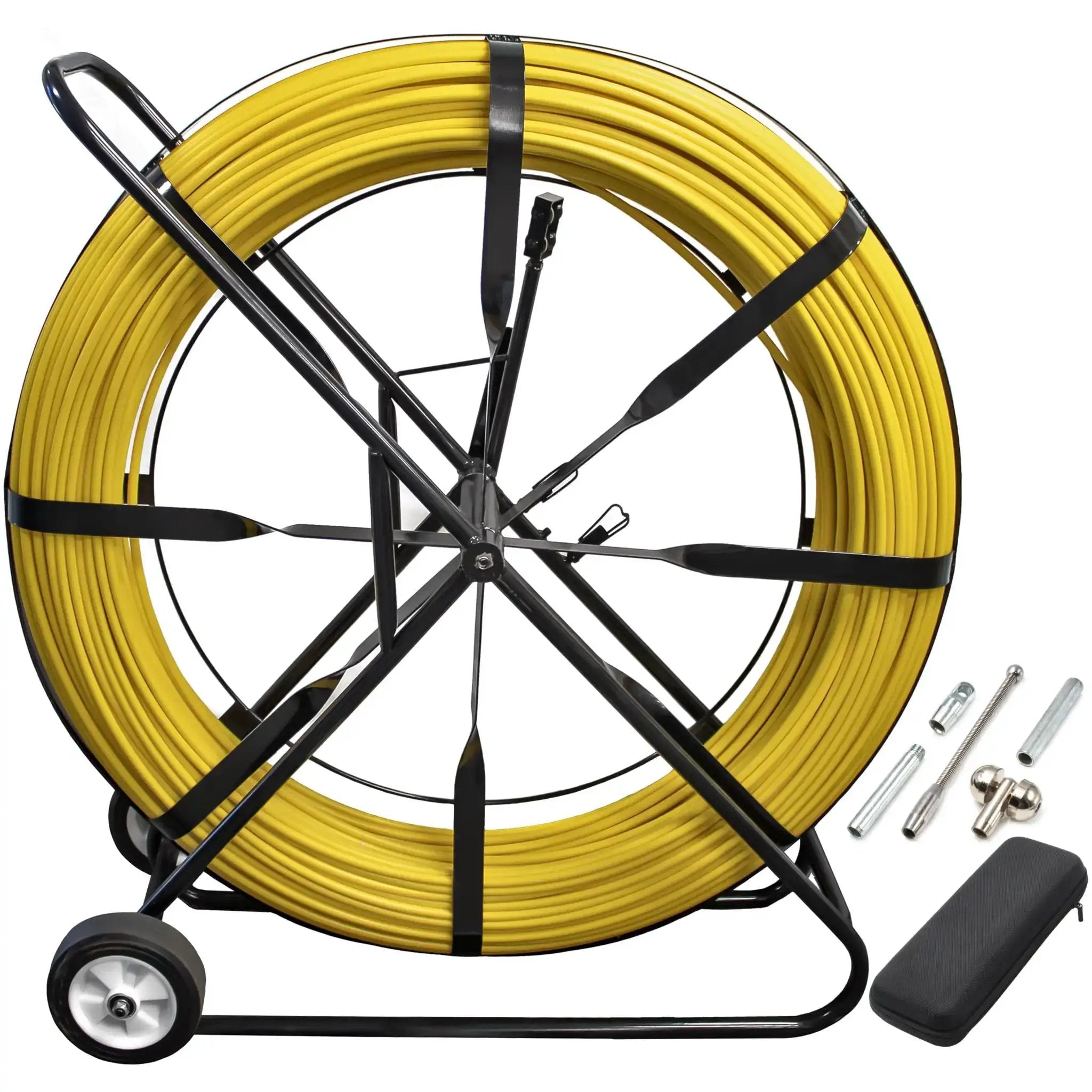 Workhorse Half Inch 1000 Foot Fiberglass Duct Rodder K...
