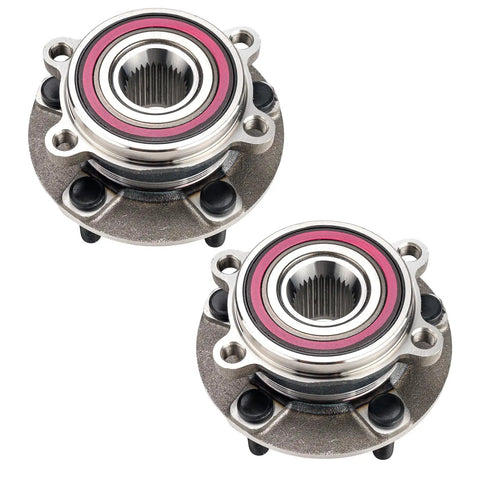 Front Wheel Bearing Hub Assembly Compatible With Mazda CX5 2013 Through 2022 And Mazda 6 2014 Through 2021 Five Lug Direct Fit Replacement.