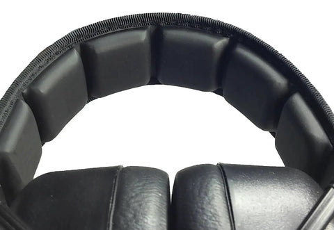 Close-up of padded headband on Ultra Comfy 37 Db NRR Safety Ear Muffs For Shooting And Industry Work High Noise Reduction Earmuffs