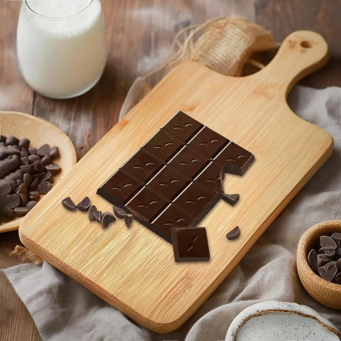Bulk 50 Pieces Bamboo Cutting Board With Handle For Laser Engraving Serving Board Charcuterie Tray 11 Inch By 5 Inch Ideal Gift