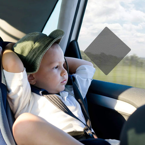 Baby On Board Car Sign 2 Pack 5x5 Inch Bright Yellow See Through When Reversing Durable Adhesive Non Magnetic Safety Sticker For Kids Great For Daily Use And Easy To Attach To Any Vehicle