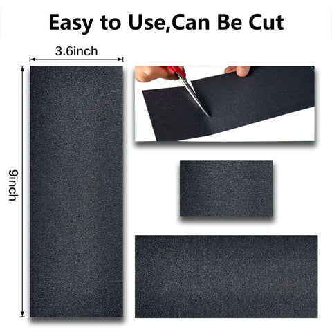 Assorted Grit Sandpaper Sheets Kit 100 Pack 80 To 5000 Wet And Dry Sanding For Wood Metal Auto And Paint Polishing 9x3.6 Inch