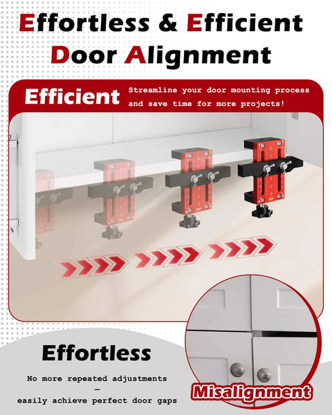 One Hand Hinge Installation Jig For Cabinet Doors A DIY Friendly Drilling Guide For Concealed Hinges with door alignment tools