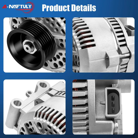 Plug-N-Play Alternator Replacement For Ford Ranger F150 E150 Explorer Escort Bronco And More 2.3L 2.5L Engines 92-98