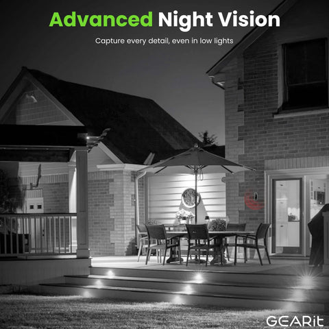 2K QHD Video Doorbell Camera With Chime Battery Powered Wireless For Home IP64 Weatherproof Motion Detection installed view