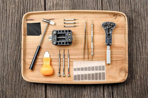 Must Have Spring Bar Tool Kit For Watch Bands With Link Remover And Pin Removal, Band Adjustment, Includes 10 Extra Tips