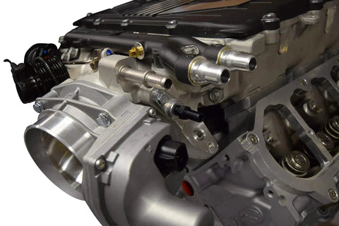 Vacuum Port Hose Adapter One Eighth NPT For LSA LS9 LT4 And LS Superchargers Fits Holley High Ram MAP Precision Machined Billet