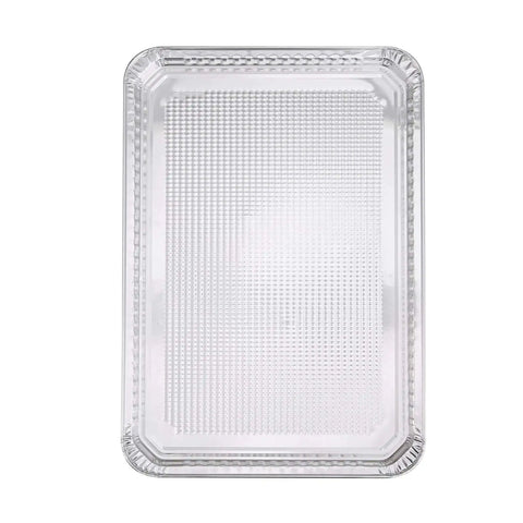 Disposable Aluminum Cookie Sheets For Baking And Roasting, 12 Count, 16 By 11 Inch, Textured Bottom Pan for Easy Release