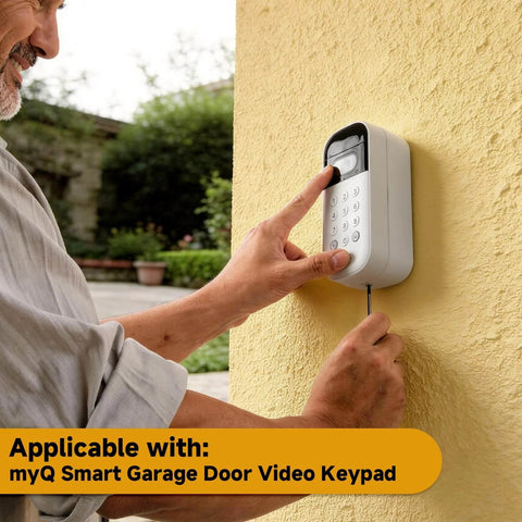 Ultimate Screwdriver Replacement Kit With Six Security Mounting Screws for smart garage door video keypad installation