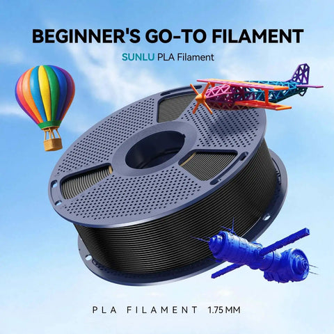 16 Color PLA Filament Bundle For 3D Printing, 1.75mm spool with colorful miniature models, easy flow, strong layer adhesion