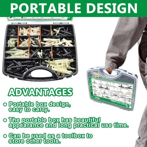 Portable design 32 Sizes Vacuum Connector Kit For Cars And Trucks Nylon Vacuum Line Fittings Set for auto repair