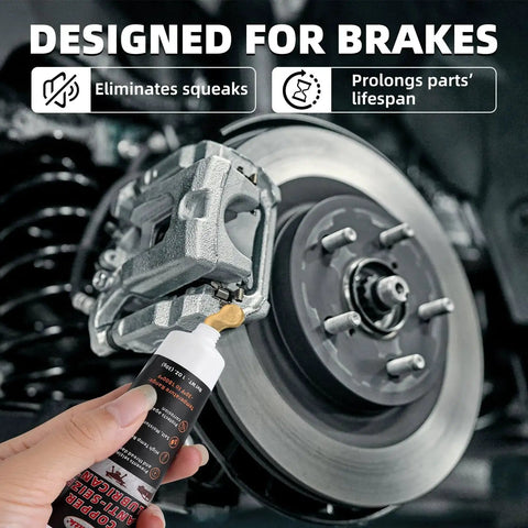 Applying Copper Anti Seize Thread Lubricant 30g For Real High Temp Brake Systems Spark Plugs Battery Terminals And Metal Parts