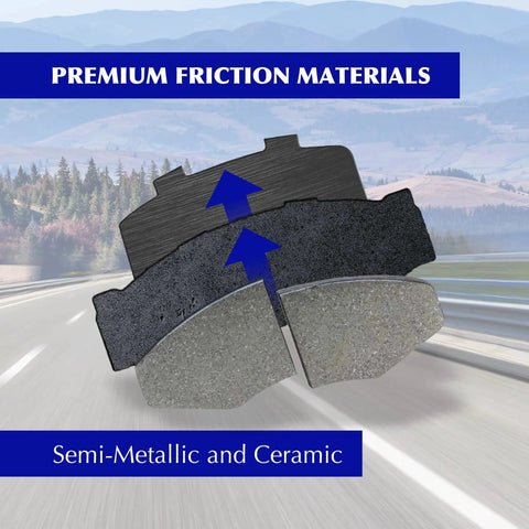 Centric Premium Ceramic front disc brake pad set; two pads for Toyota/Lexus models (301.13240)