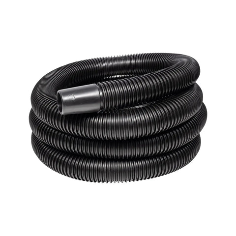 12 Foot Vacuum Hose With 1.5 Inch Connector, Heavy Duty Vinyl Build, Coiled for Wet Dry Vacuums, Durable Design