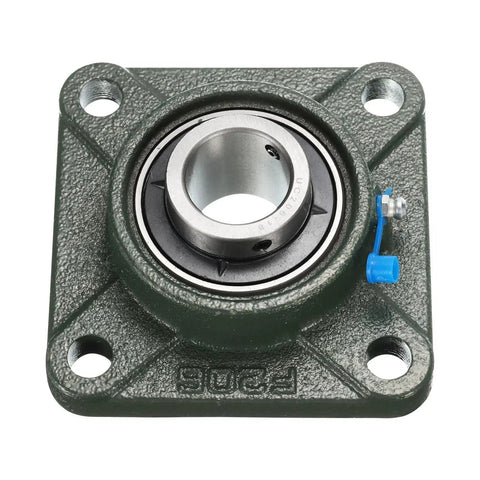 Pillow Block Bearing UCF206-18 With One And One Eighth Inch Bore Self Alignment In Solid Cast Iron Base Chrome Steel Sealed Bearings