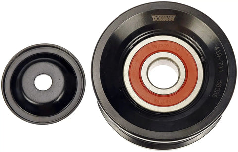 Accessory Drive Belt Idler Pulley Replacement For Ford And Lincoln Vehicles Compatible With Select Models Dorman 419 711