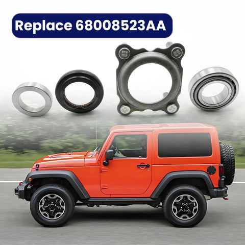 Rear Axle Bearing And Seal Kit For Jeep Wrangler JK JKU 2007 2008 2009 2010 2011 2012 2013 2014 2015 2016 2017 Replaces 68008523AA
