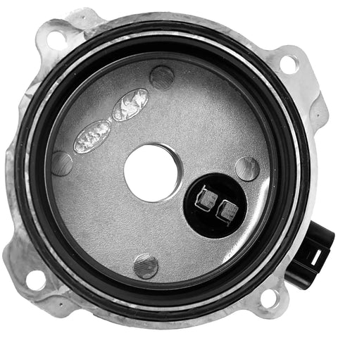 ECVVT Camshaft Solenoid Sensor With Cap And Seal For 2.0L 2.4L DOHC Hyundai Kia Genesis Engines showing sensor cover.