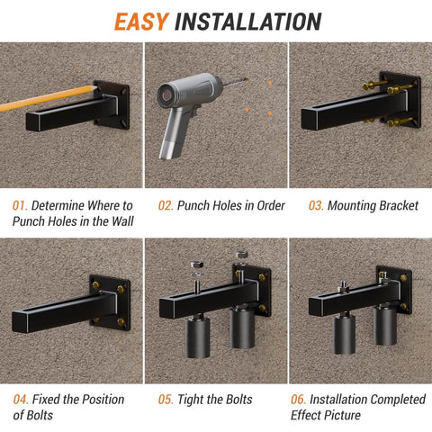 Installation steps for Beefed Up 3 Inch Gate Guide Roller Kit With Steel Bracket And Dual Hard Nylon Rollers For Sliding Gates Up To 4 Inches