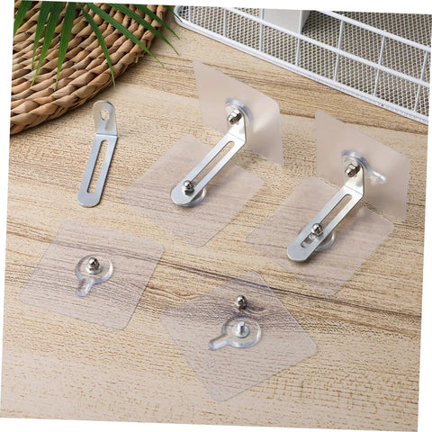 12 Piece Cabinet Anchors Heavy Duty Furniture Safety Straps for Dresser Bookshelf and Cabinets Anti Tip Wall Anchors