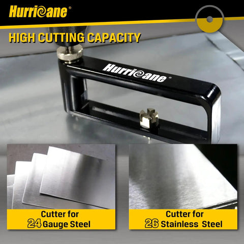 Adjustable Hole Cutter 2 To 12 Inch Circle Cutter for 24 Gauge Steel and 26 Gauge Stainless Steel with high cutting capacity
