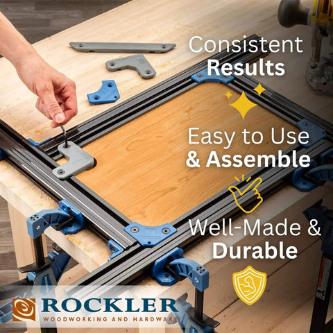 Router Jig For Cutting Boards Up To 18 By 18 Inches With Adjustable Groove And Corner Radius Guides A Pro Grade Versatile Variable Router