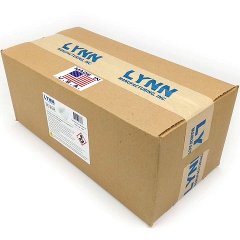 Ceramic fiber insulation box, 1" thick x 16" x 48", 2400°F fireproof blanket, Lynn Manufacturing, Inc.