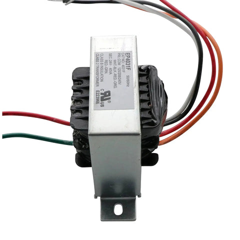Two Pack EI Isolation Transformer For HVAC Controls 120/208/240V Primary 24V Secondary 40 VA Class 2 With Foot Mount Replacement