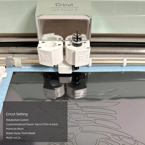 Pack Of 20 7.5 Mil Opaque Black PET Stencil Sheets 12 By 12 Inches For Cricut Cutting Laser Engraving And Quilting Projects