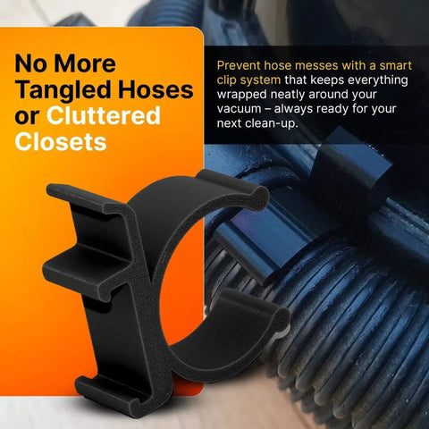 Universal Vacuum Hose Holder Clip Set For Henry, George, James And Charles Heavy Duty Hose Clips For Secure Storage Keeps Hose Neat