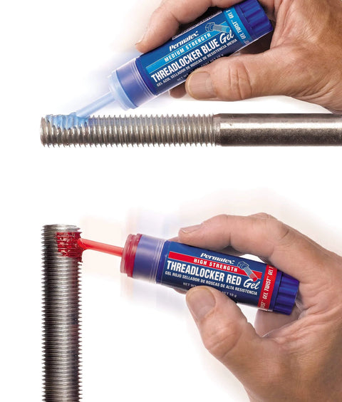 Application of Blue Threadlocker Gel 10 Gram For Vertical And Hard To Reach Applications Eliminates Vibration And Loosening