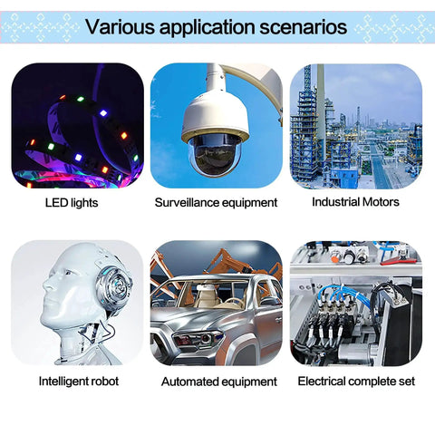 Various application scenarios for 600W 24V DC Switching Power Supply Regulated All-In-One Converter