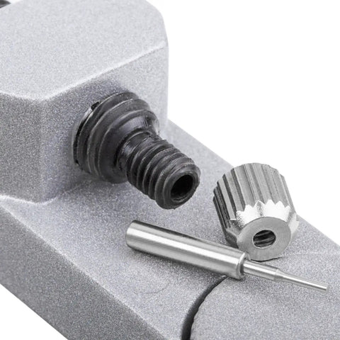 Close-up of tool from 360 Piece Watch Band Link Pins And Spring Bars Set With Removal Tool And Plastic Case For 8mm To 25mm Stainless Steel Bands