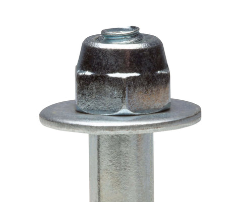 1/4 In By 1-3/8 In Acorn Sleeve Anchor Zinc Plated - 100 Pack - Built Tough Masonry Fastener For Concrete Brick And Block - 360 Degree Expansion - Pre Assembled All Steel close-up