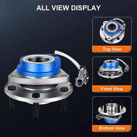 All views of Front Wheel Bearing And Hub Assembly 513121 Fits Buick Rendezvous 2007 Front AWD FWD Cadillac DTS 2006 2011 Front FWD